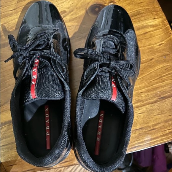 MENS PRADA SHOES SIZE 9 IN GOOD CONDITION - Picture 8 of 8